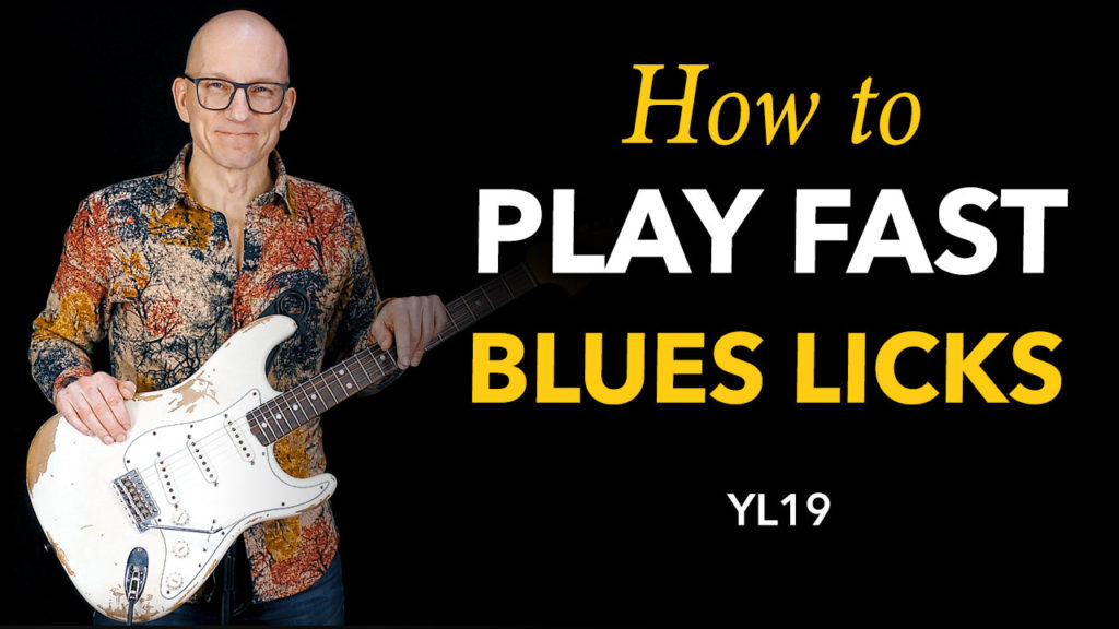 How to play fast blues rock licks YL19 | Master Guitar Academy